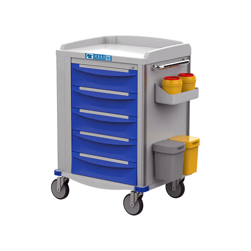 BDT-E09 عربة الطوارئ للمستشفى متعددة الوظائف مع أدراج