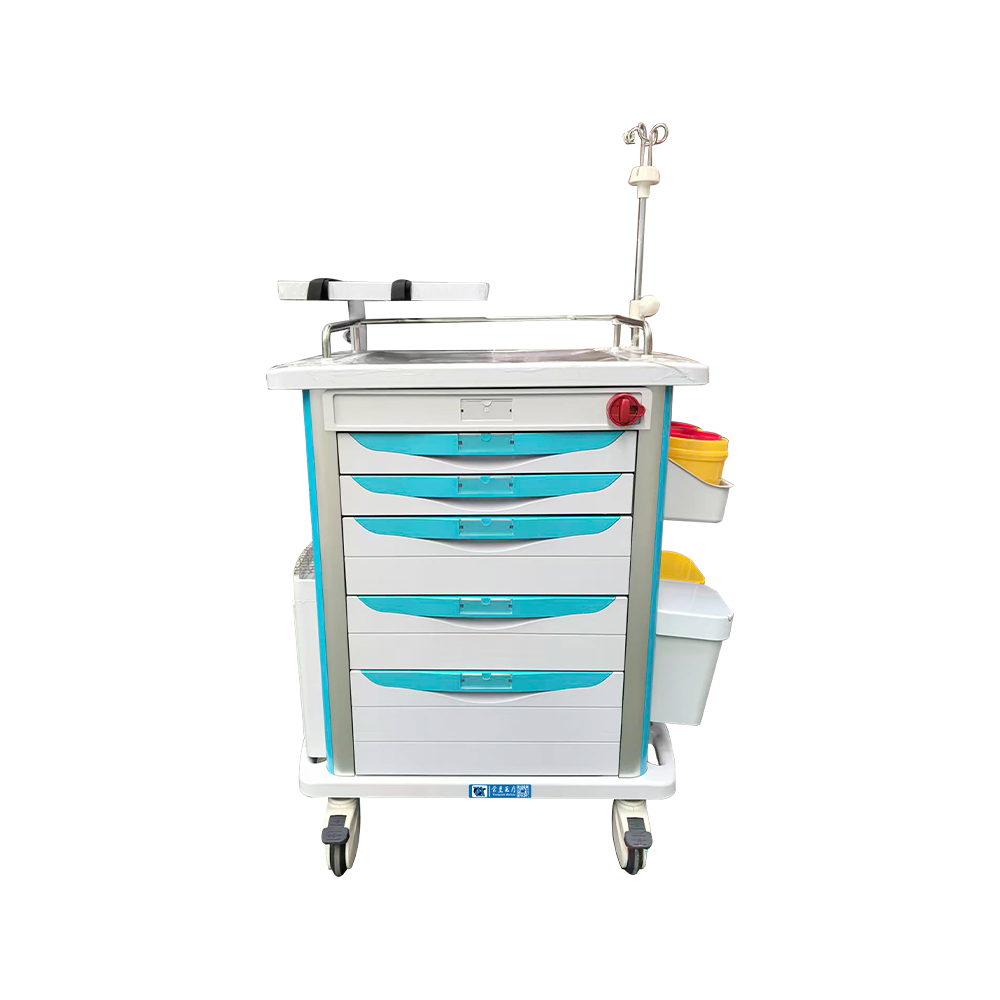 عربة عازلة أساسية للمستشفى BDT-E750 ذات أدراج