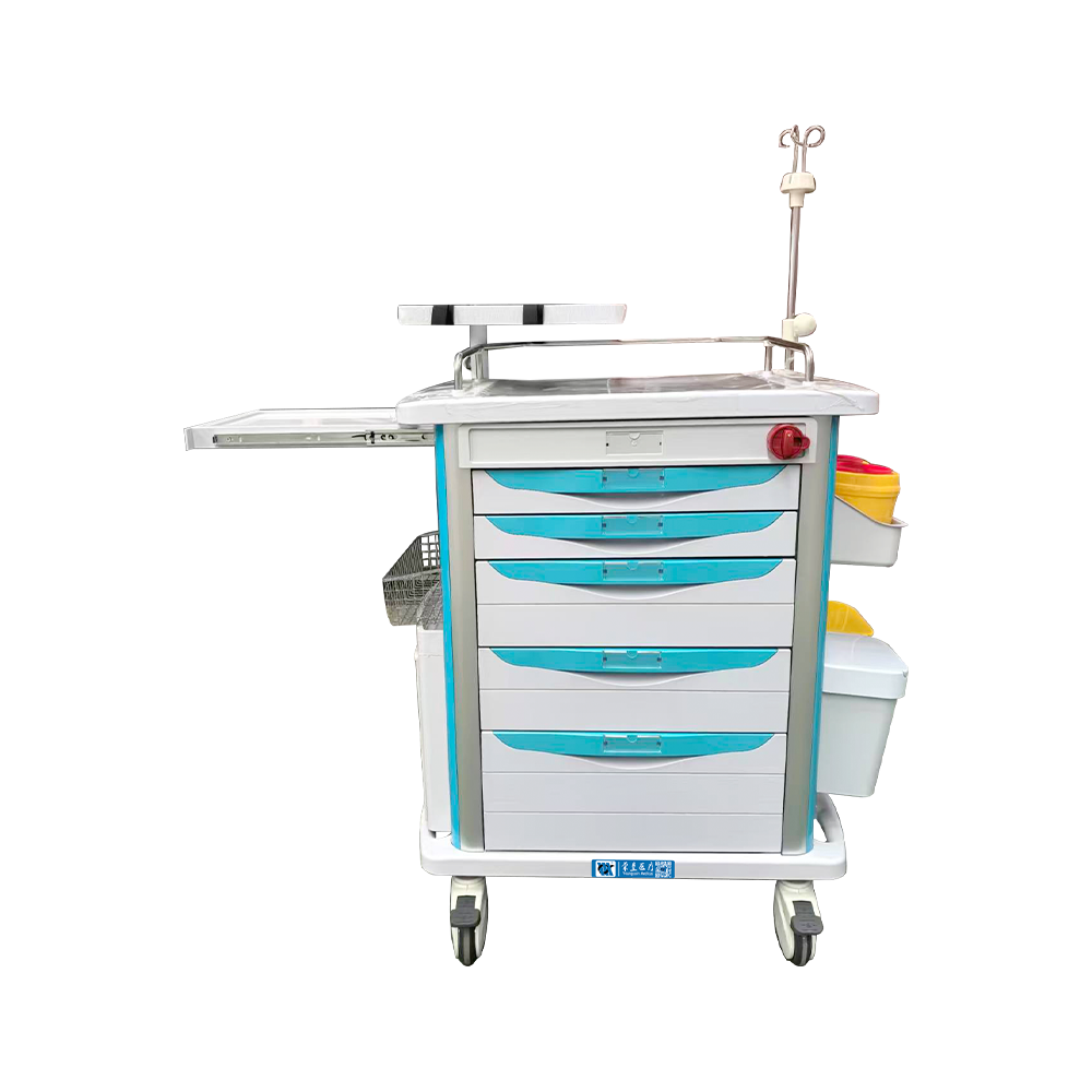عربة عازلة أساسية للمستشفى BDT-E750 ذات أدراج