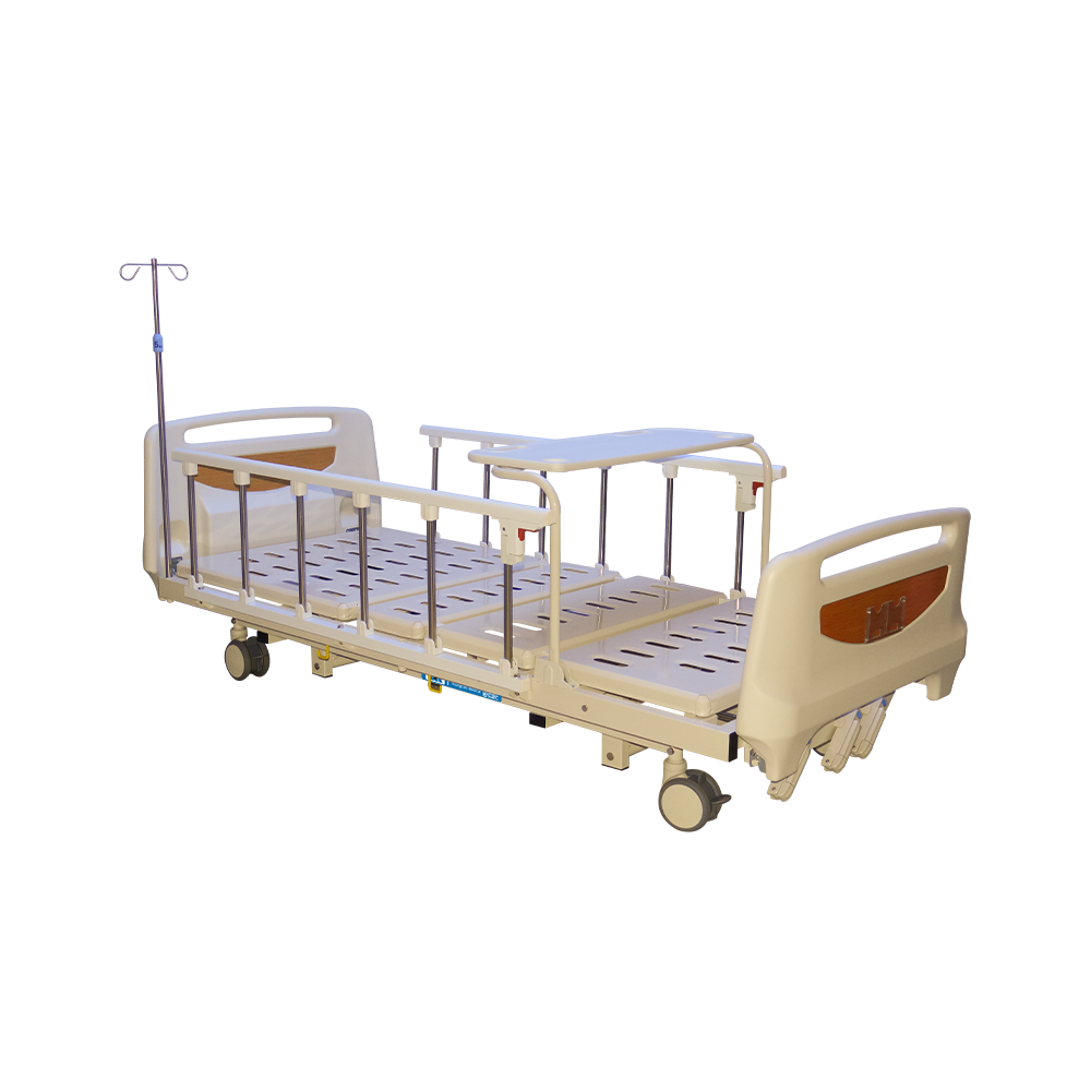 سرير مستشفى يدوي YC-T3611L(III) مع طاولة عشاء