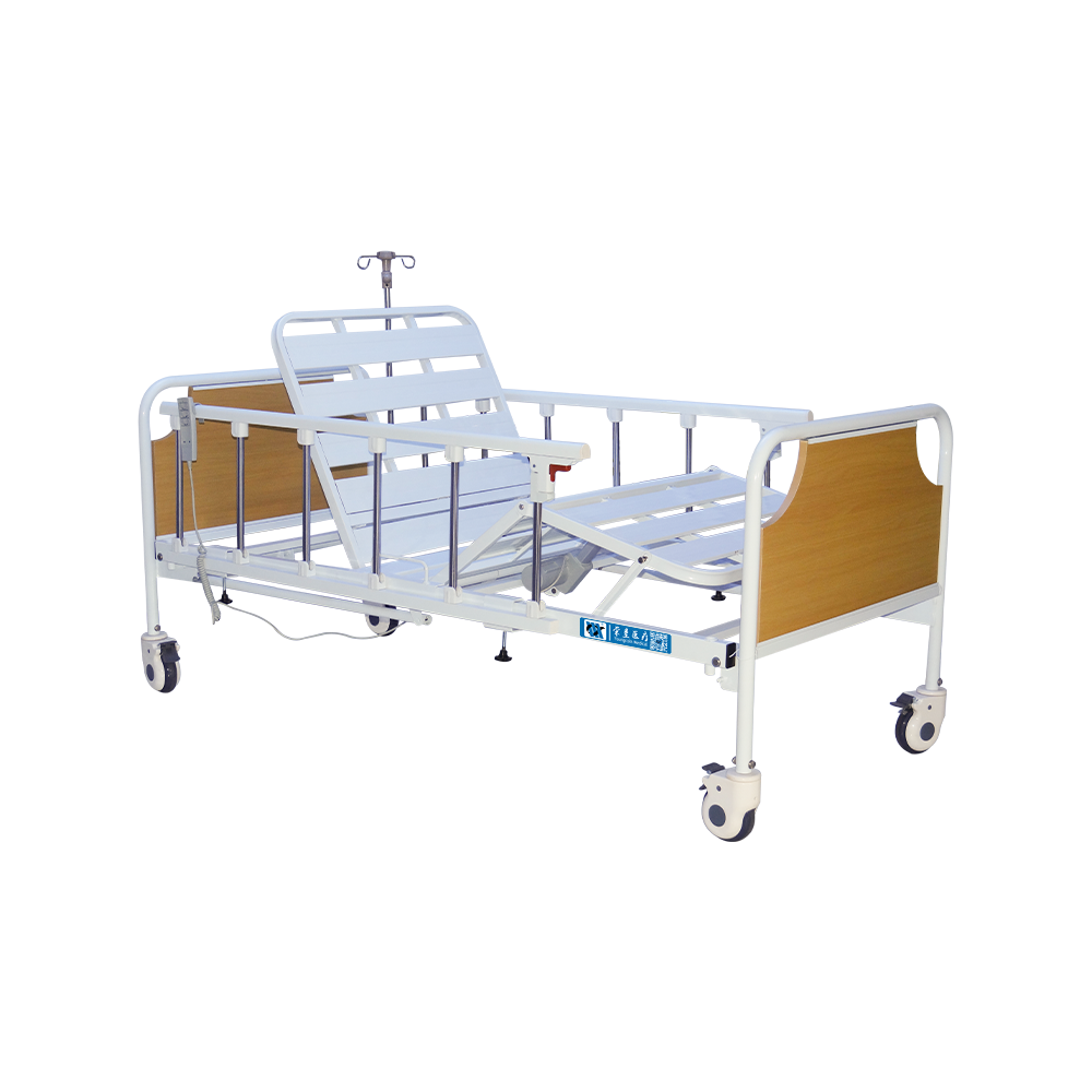 أسرة المستشفيات الكهربائية YC-E2611L(II) ذات وظيفتين بتصميم قابل للطي