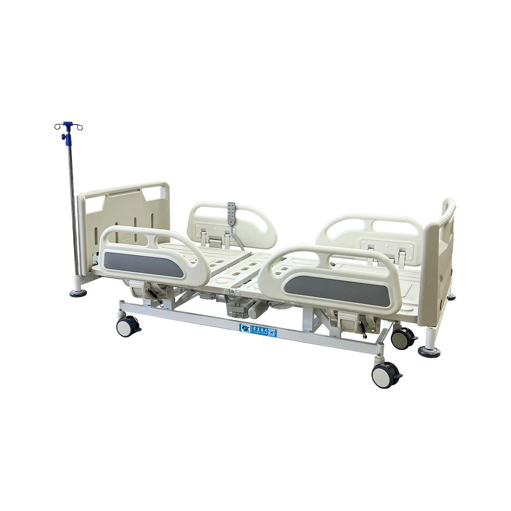 أسرة المستشفيات الكهربائية YC-E3618L(II) بثلاث وظائف مع سطح نوم بواسطة غطاء ABS