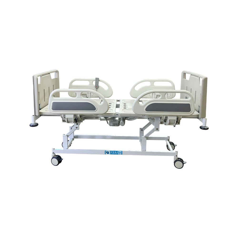 أسرة المستشفيات الكهربائية YC-E3618L(II) بثلاث وظائف مع سطح نوم بواسطة غطاء ABS
