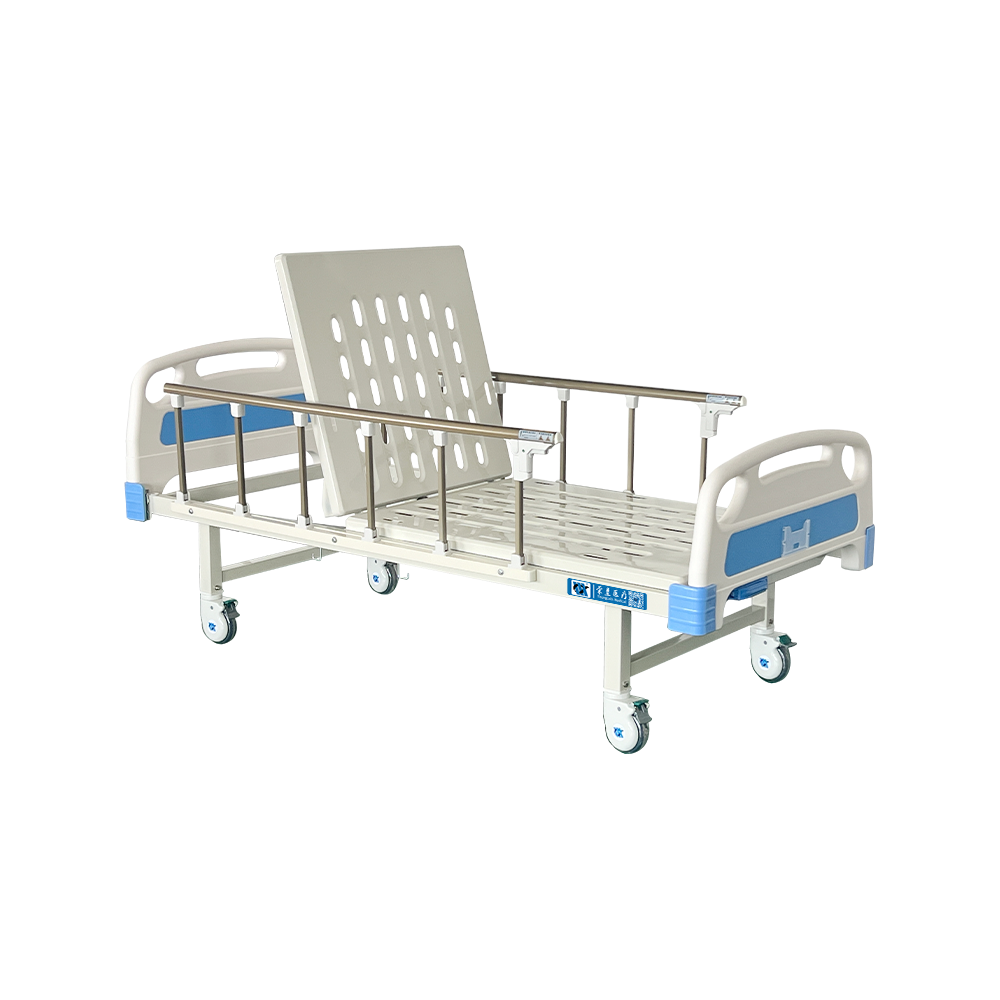 سرير مستشفى يدوي YC-T1611L بذراع واحد