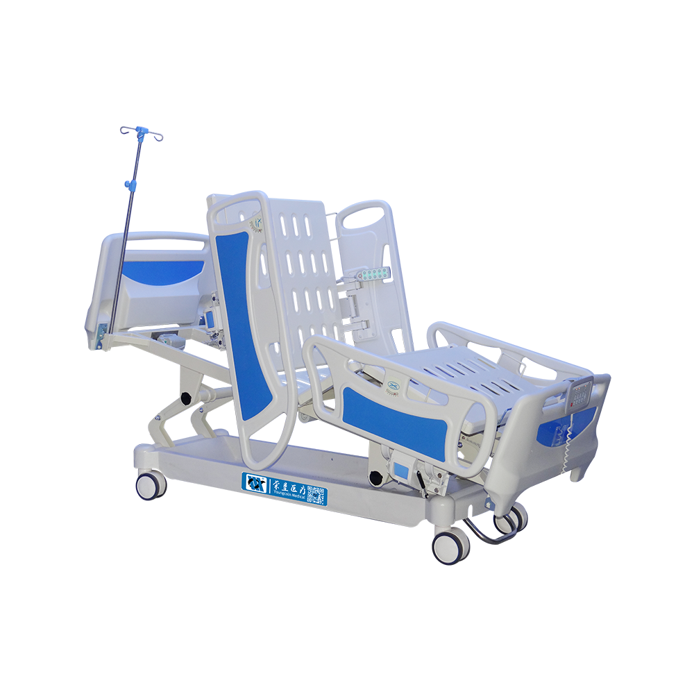 YC-E5618K(I) سرير وحدة العناية المركزة الأوتوماتيكي الكهربائي للمستشفى 5 وظائف