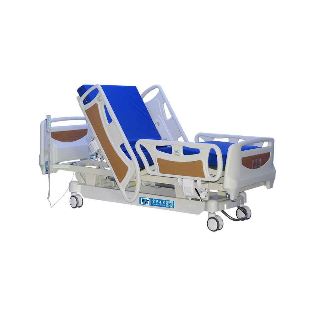 YC-E5618K(I) سرير وحدة العناية المركزة الأوتوماتيكي الكهربائي للمستشفى 5 وظائف
