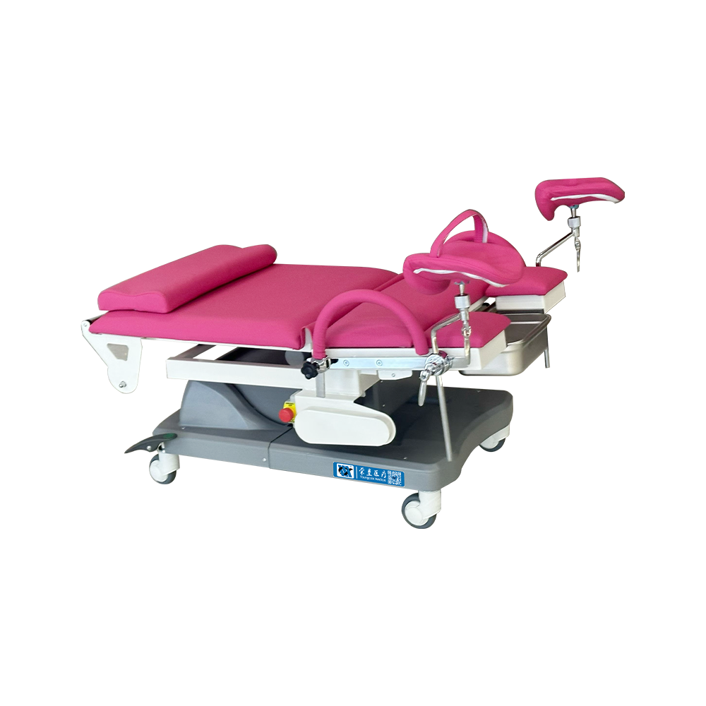 طاولة العمليات الكهربائية لأمراض النساء YC-C115 مع نظام لف الورق